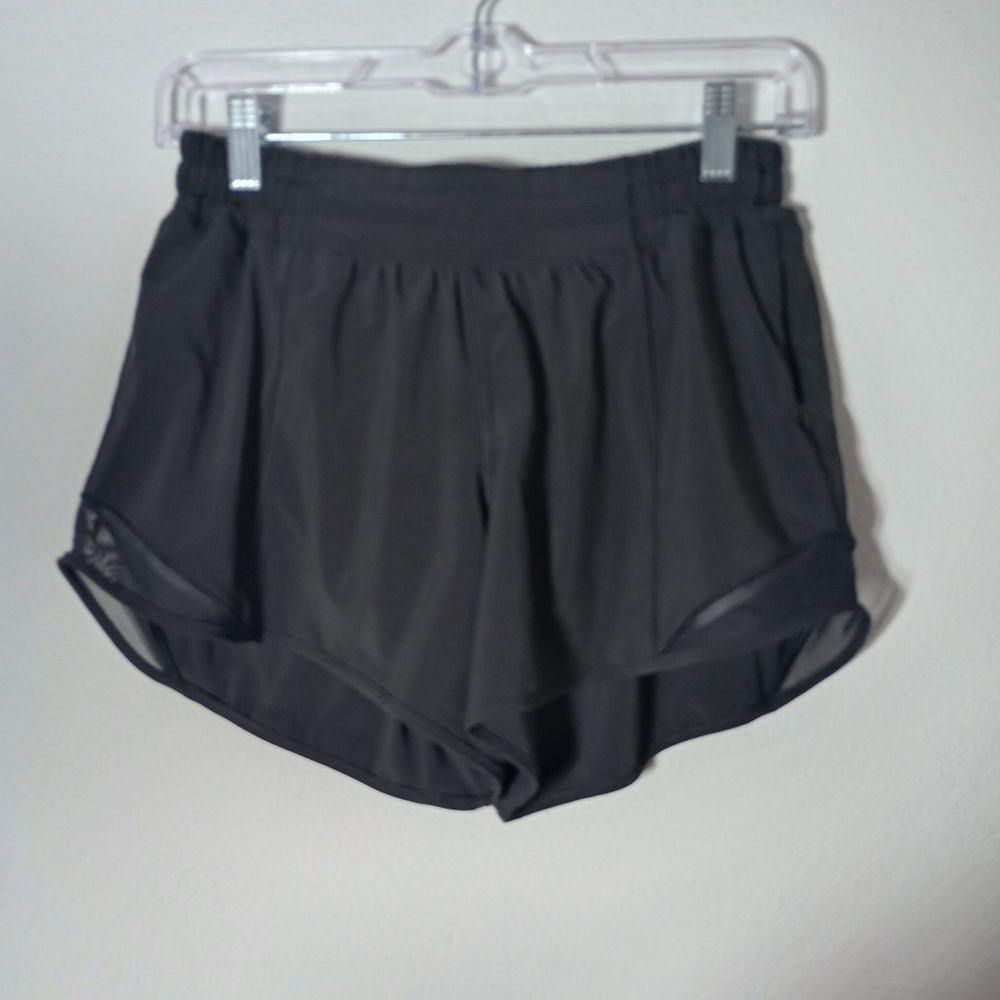 lululemon athletica Charcoal Athletic Shorts - Picture 2 of 3